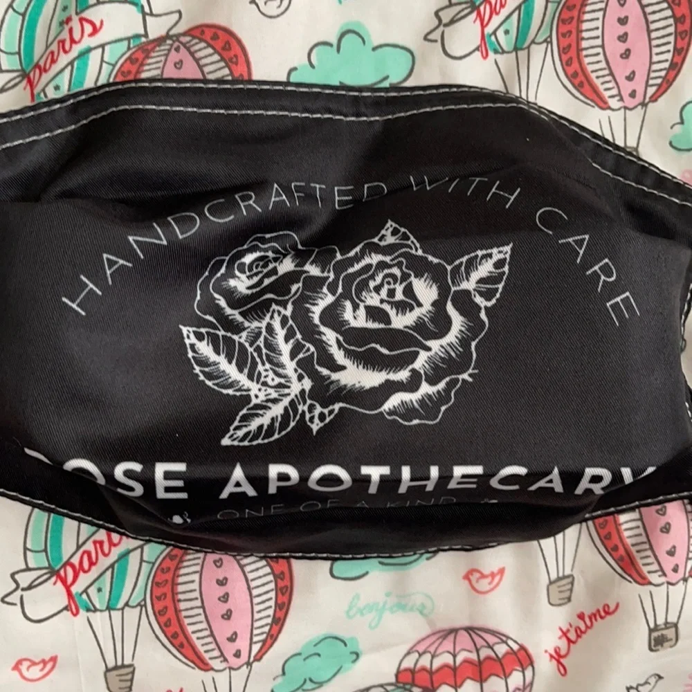 New Rose Apothecary face mask